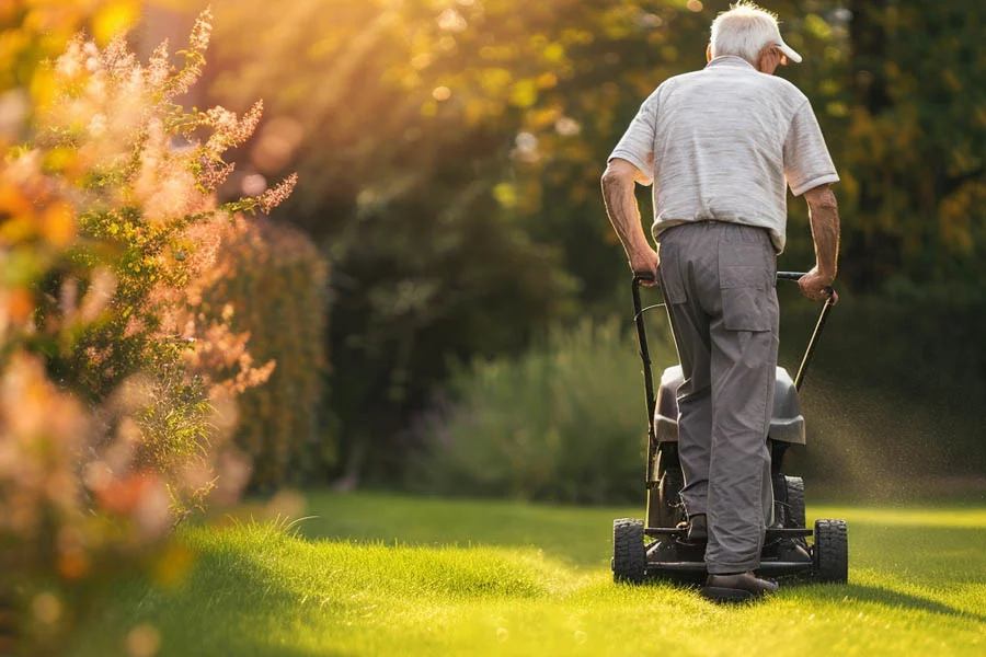 lithium battery mower