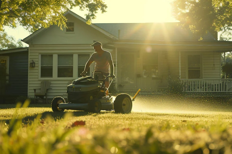 lithium battery mower